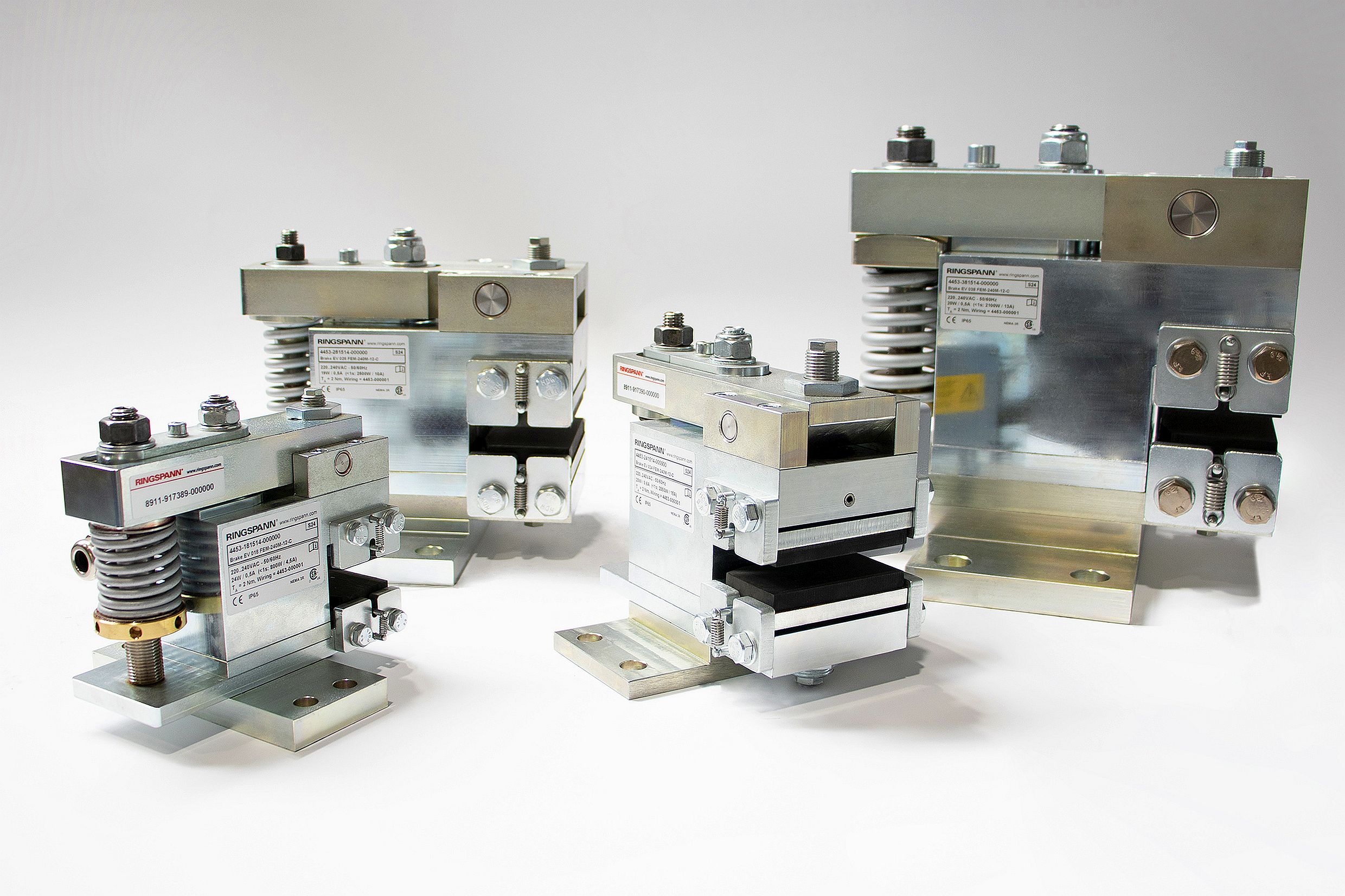 Auswahl der elektromagnetischen Scheibenbremsen EV/EH 