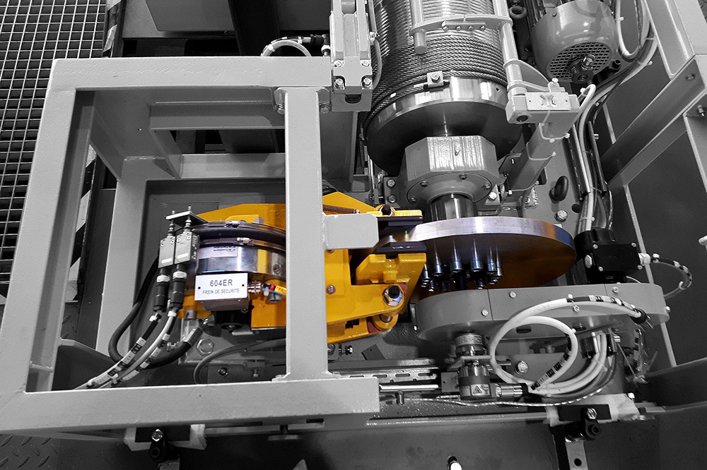 Elektromagnetischen Scheibenbremsen der Baureihe DA