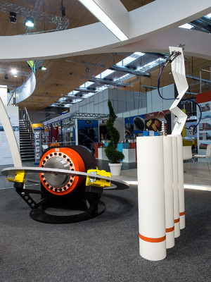 Wind model with brakes Wind model with brakes